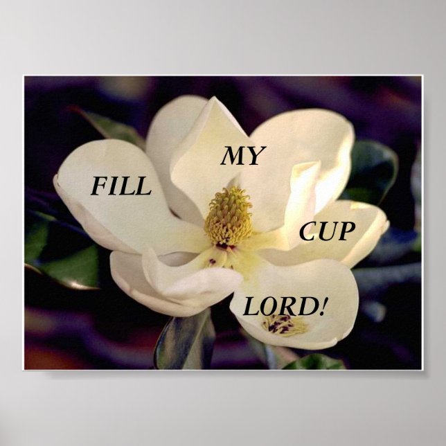 Fill My Cup! Poster (Front)