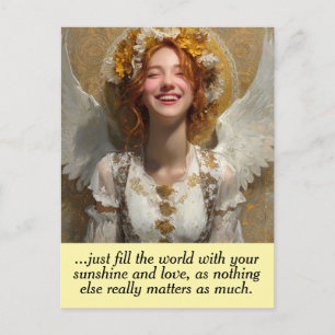 Fill the World with Love Postcard