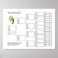 Fillable Family Tree