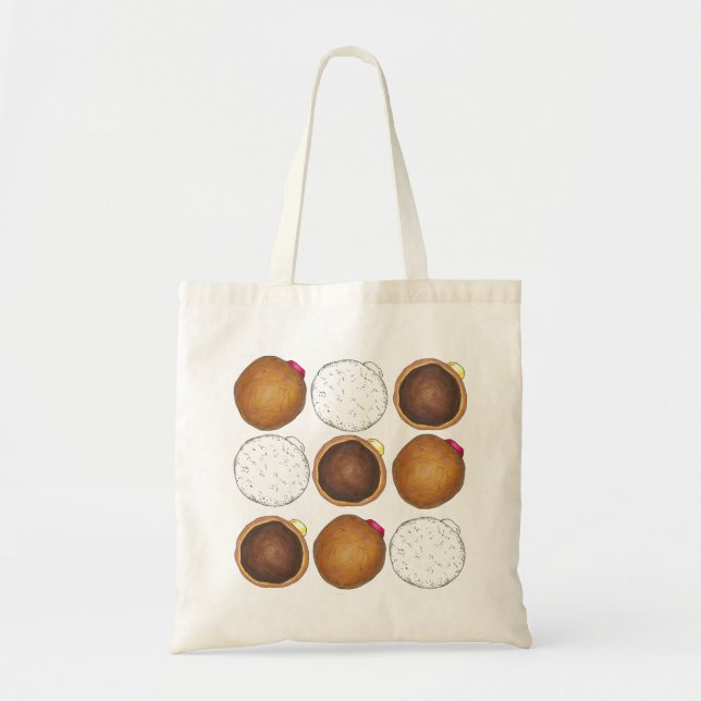 Filled Donuts (Jelly, Boston Cream) Doughnut Bag (Front)