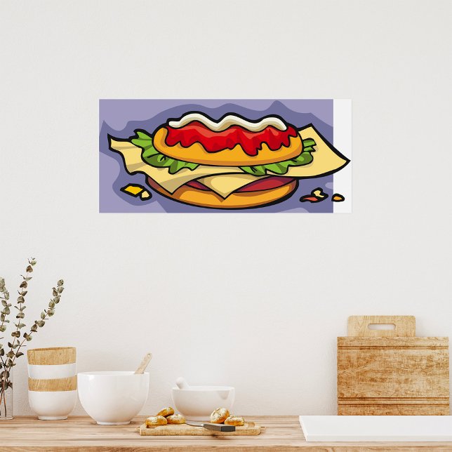 Filled Sandwich Poster (Creator Uploaded)