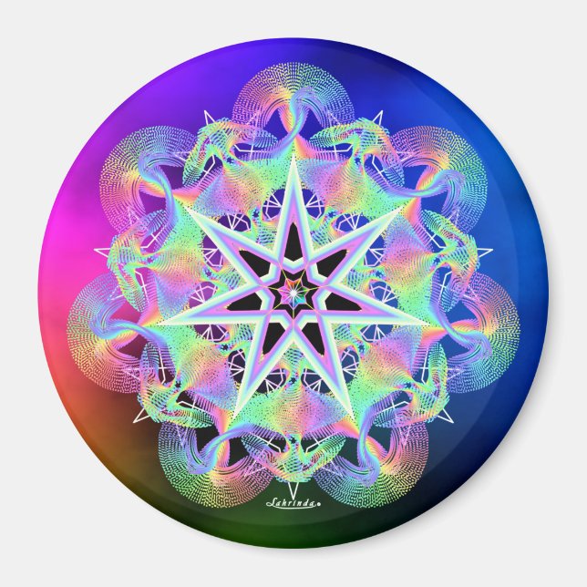 Filled With Light Magnet (Front)