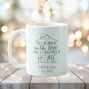 Filled with Love Customisable Housewarming Coffee Mug