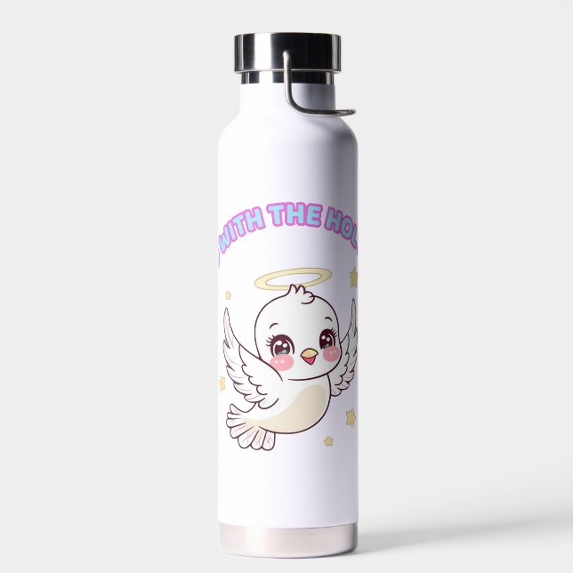 – “Filled with the Holy Spirit”Girls Edition Water Bottle (Left)