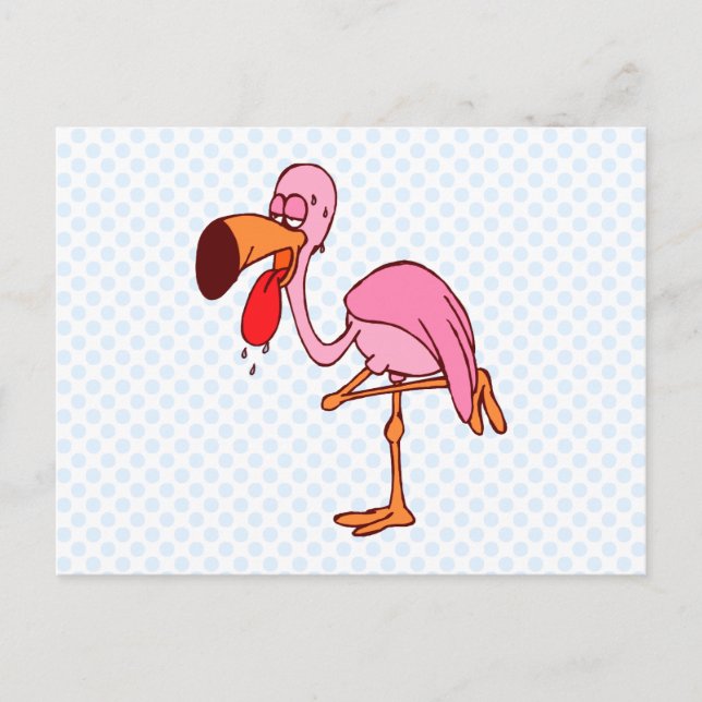 Fillip Flamingo Postcard (Front)