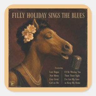 Filly Holiday: a Parody Square Sticker