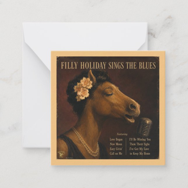 Filly Holiday Album: a Parody Card (Front)