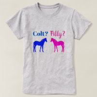 Filly Or Colt Western Style Gender Reveal