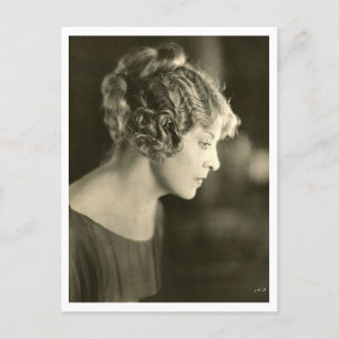 Film actress Gertrude Astor 1923 Postcard