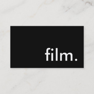 film. business card