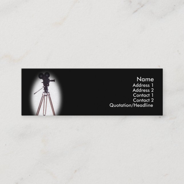 Film Camera Business Card (Front)