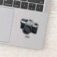 Film camera cartoon illustration