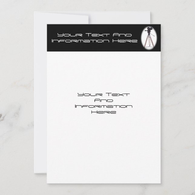 Film Camera Invitation (Front)