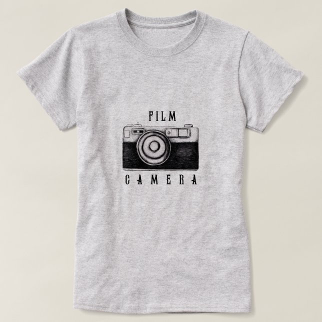 Film Camera T-Shirt (Design Front)