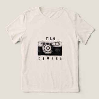 Film Camera T-Shirt Tri-Blend Shirt