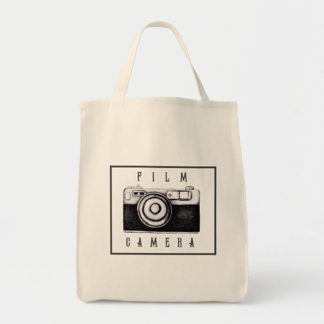 Film Camera Tote Bag (Front)