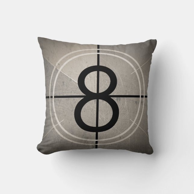 Film Countdown Pillow (Front)