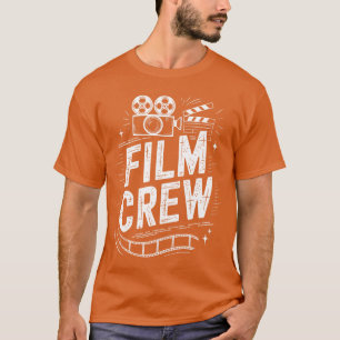 Film Crew Movie Filmmaking Filmmaker and Movie Dir T-Shirt