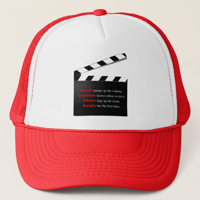 Film Crew SOUND off hat and give a Clap for (Front)