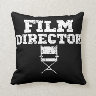 Film Director Movie Crew Chair Apparel Birthday Cushion