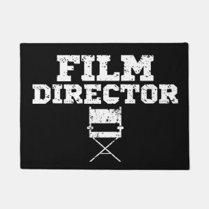 Film Director Movie Crew Chair Apparel Birthday Doormat