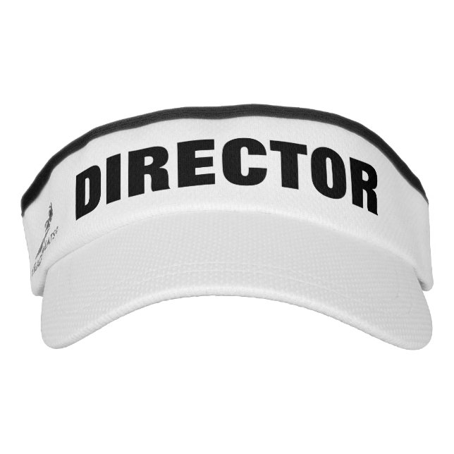 Film director sun visor cap | Custom movie hats (Front)