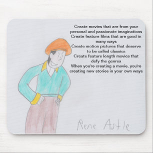 Film Director's Advice Mouse Mat