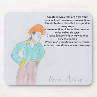 Film Director's Advice Mouse Mat
