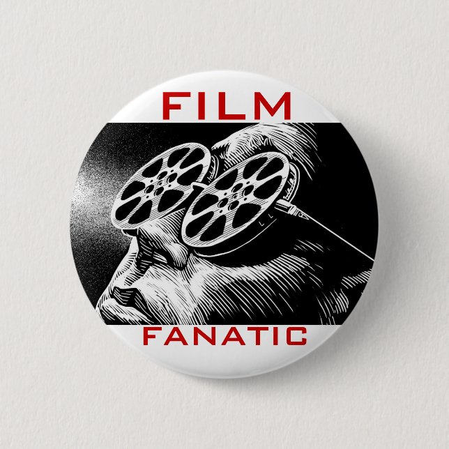 Film Fanatic Button (Front)