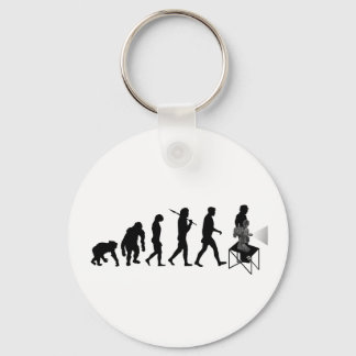 Film Festival Projectionists Home Theatre Gear Key Ring