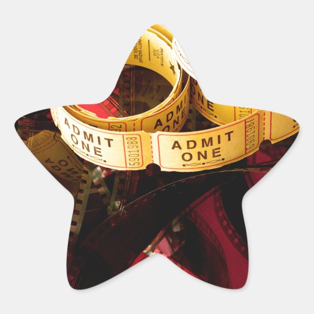 Film Festival Star Sticker (Front)