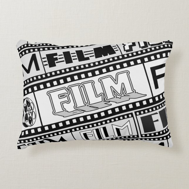 [FILM] Filmstrip Logos Pillow  (Front)