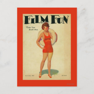 Film Fun Magazine Cover 2 Postcard