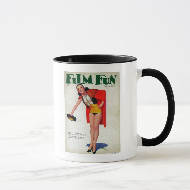 Film Fun Magazine Cover 5 Mug (Right)