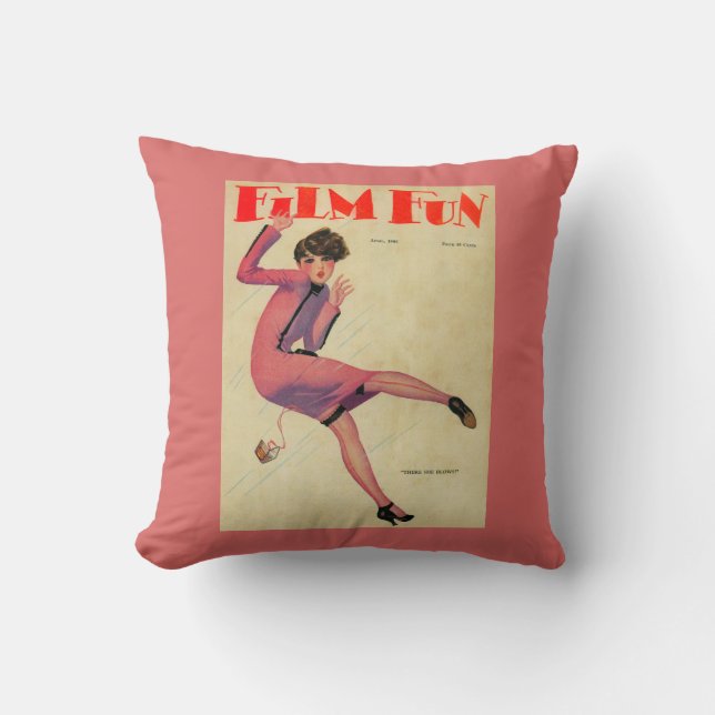 Film Fun Magazine Cover Cushion (Front)
