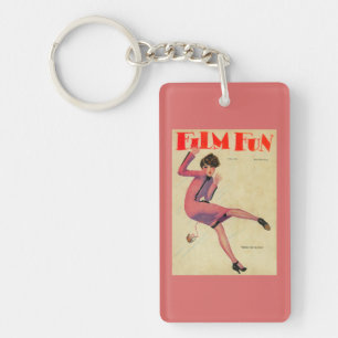 Film Fun Magazine Cover Key Ring