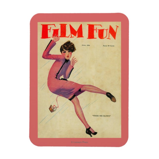 Film Fun Magazine Cover Magnet (Vertical)