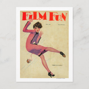 Film Fun Magazine Cover Postcard