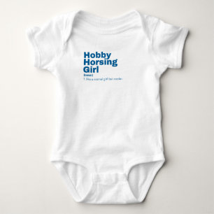 Film Girl - Hobby Horsing Baby Bodysuit