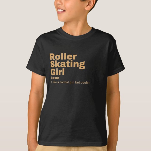 Film Girl - Roller Skating T-Shirt (Front)