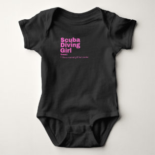 Film Girl - Scuba Diving Baby Bodysuit