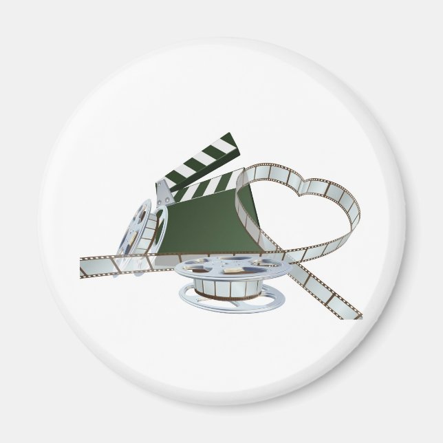 Film lover concept magnet (Front)