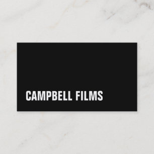 Film Maker, Director Business Card