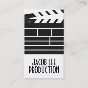 Film-maker, Movie Director Business Card