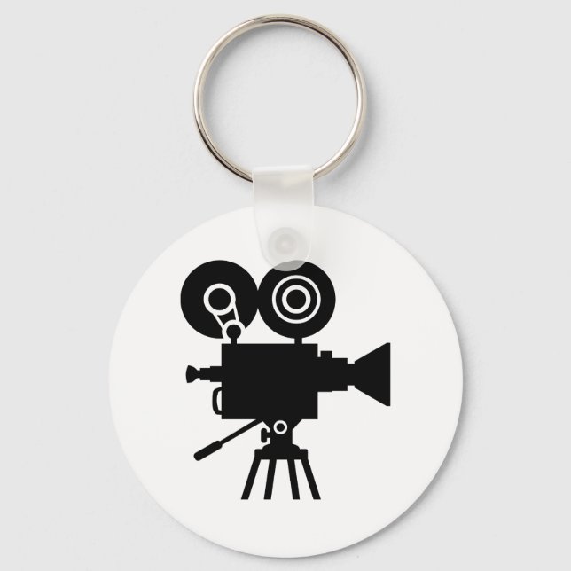 Film movie camera key ring (Front)