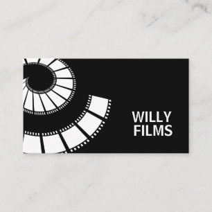Film Movie Maker Director Videographer Business Card