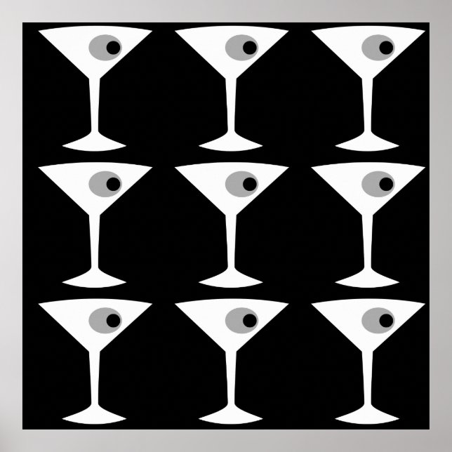 Film Noir Another Martini Poster (Front)