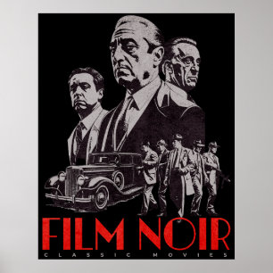 Film Noir - Classic Movies Poster