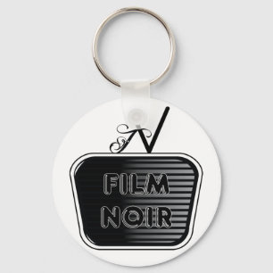 Film Noir Key Ring
