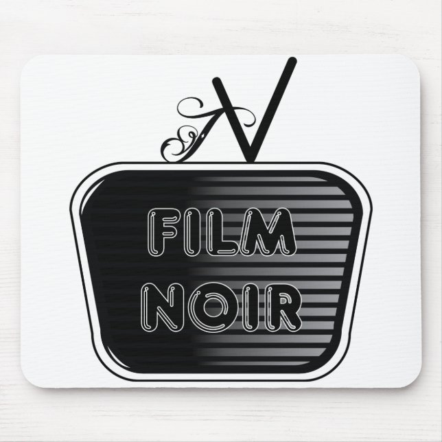 Film Noir Mouse Mat (Front)